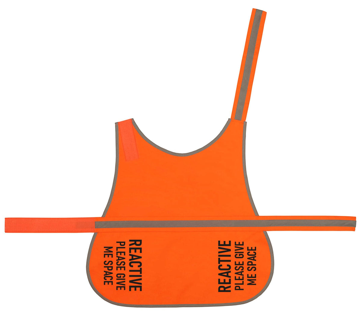 Reactive Please Give Me Space Hi-Vis Dog Vest Walking Training Reflective Safety Jacket Scared Reactive