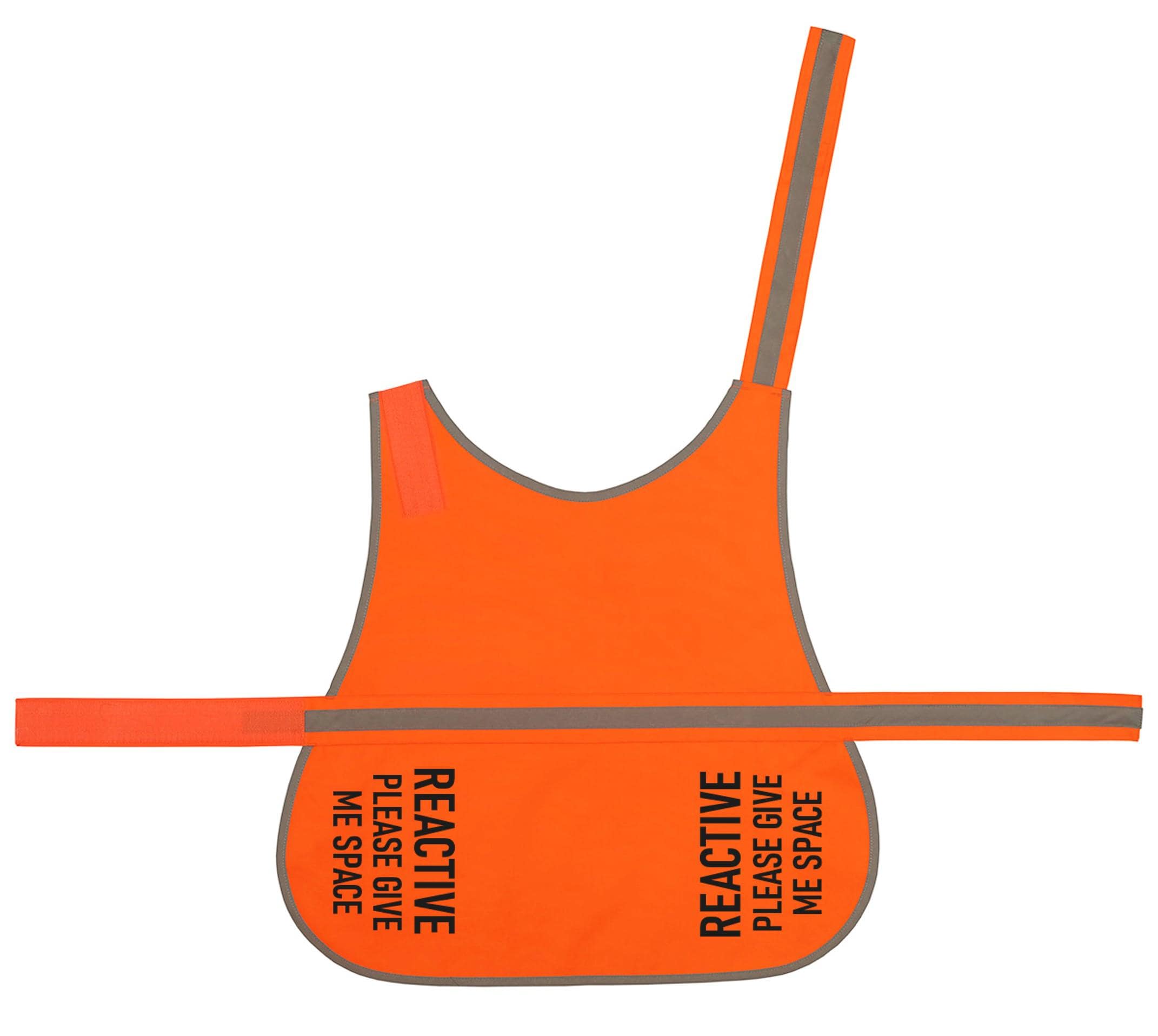 Reactive Please Give Me Space Hi-Vis Dog Vest Walking Training Reflective Safety Jacket Scared Reactive