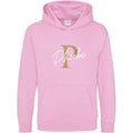 Kids & Toddlers Personalised Name Initial Hoodie Custom Boys Girls Hooded Sweatshirt