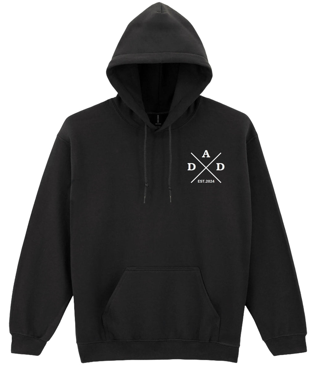 Personalised Dad Hoodie Father's Day Jumper New Dad Gift