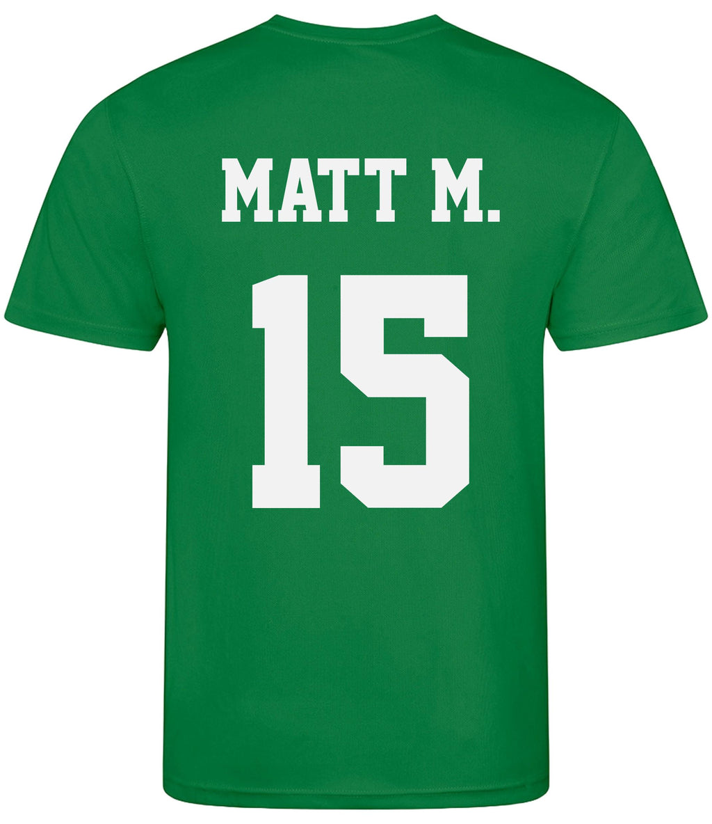 Kids Personalised Football Shirt & Shorts Sports Kit Custom Initials Team Name Number