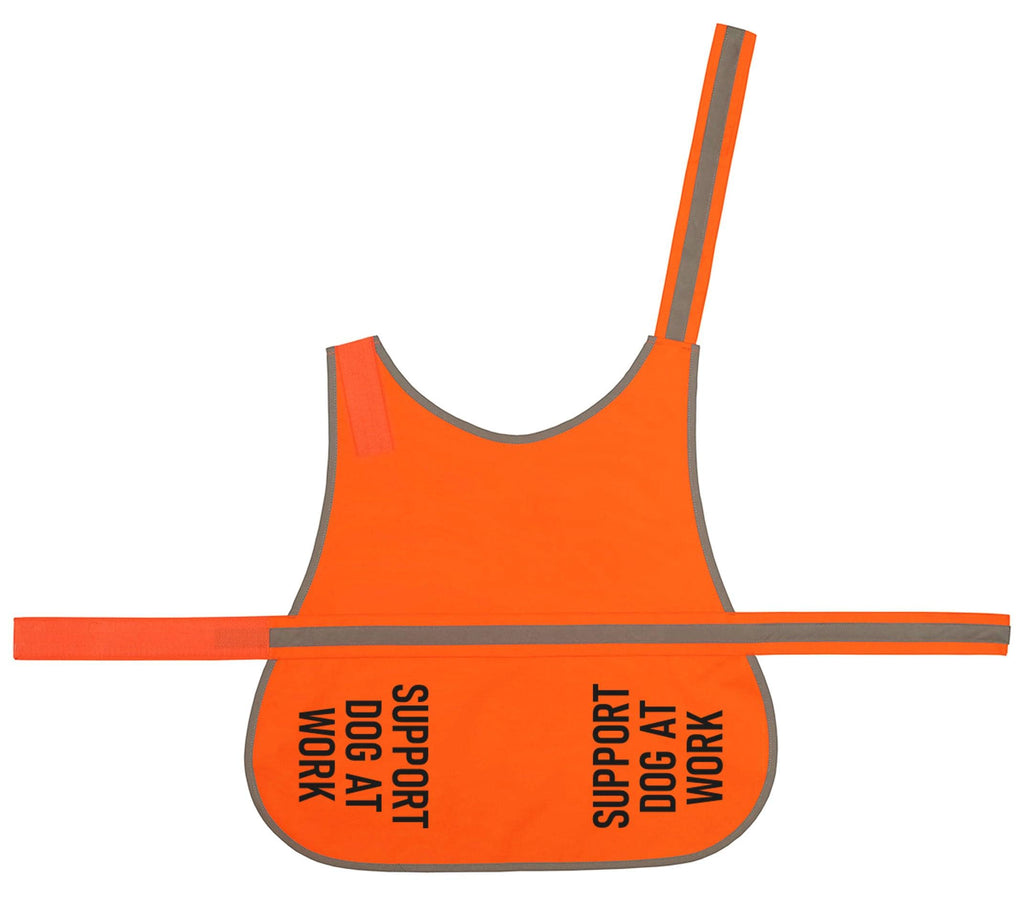 Support Dog At Work Hi-Vis Vest Walking Training Reflective Safety Jacket Scared Reactive