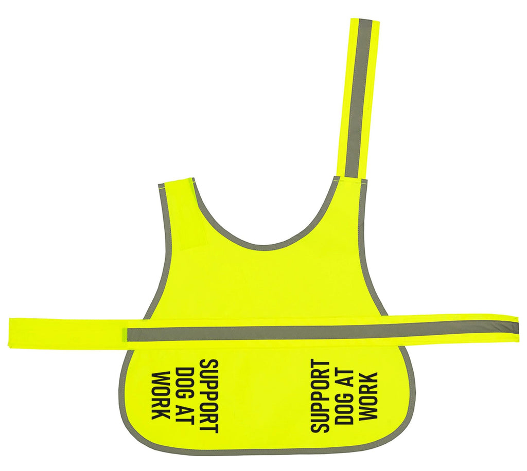 Support Dog At Work Hi-Vis Vest Walking Training Reflective Safety Jacket Scared Reactive