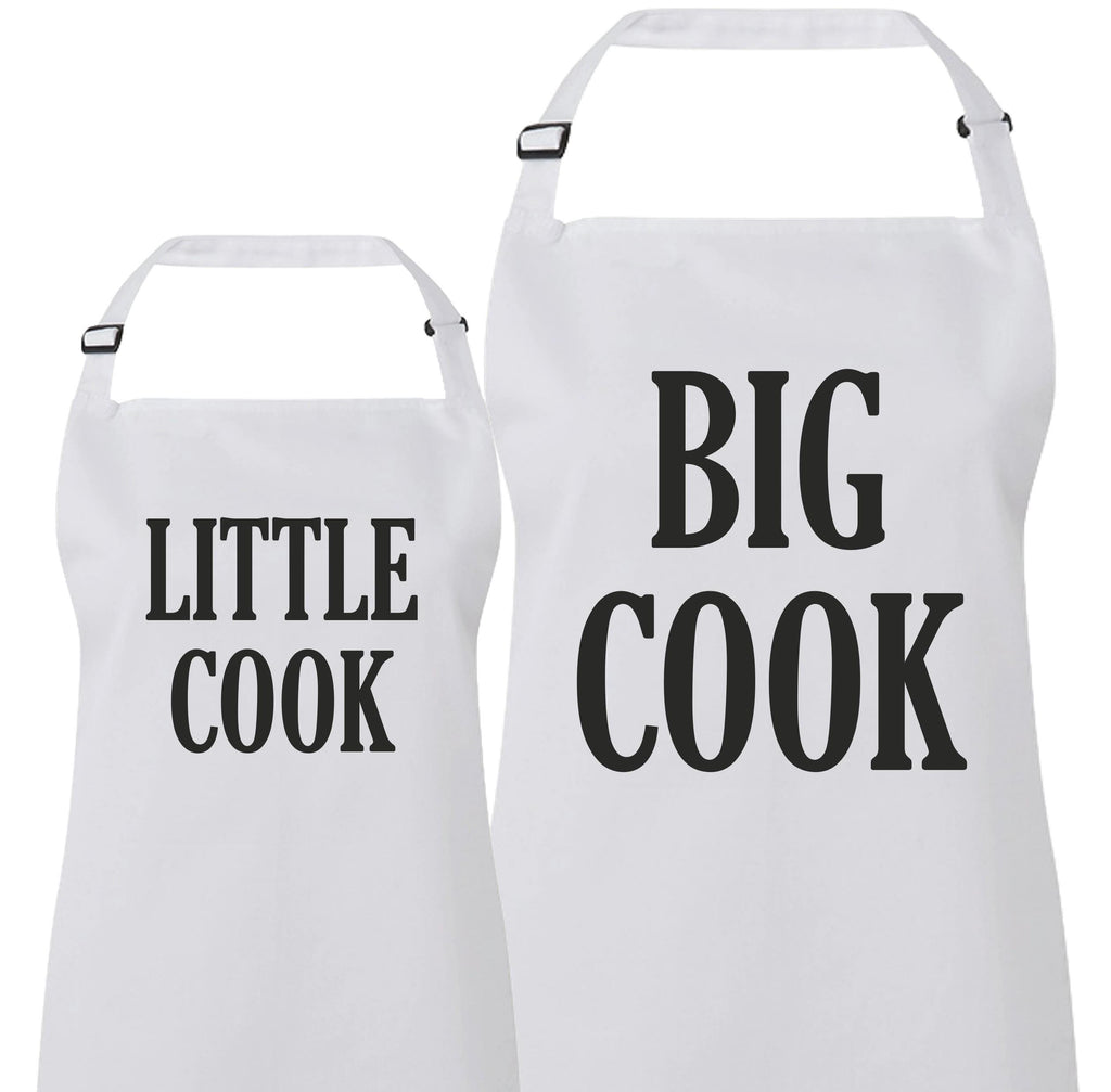 Big & Little Cook Aprons - Adults Childrens Matching Family