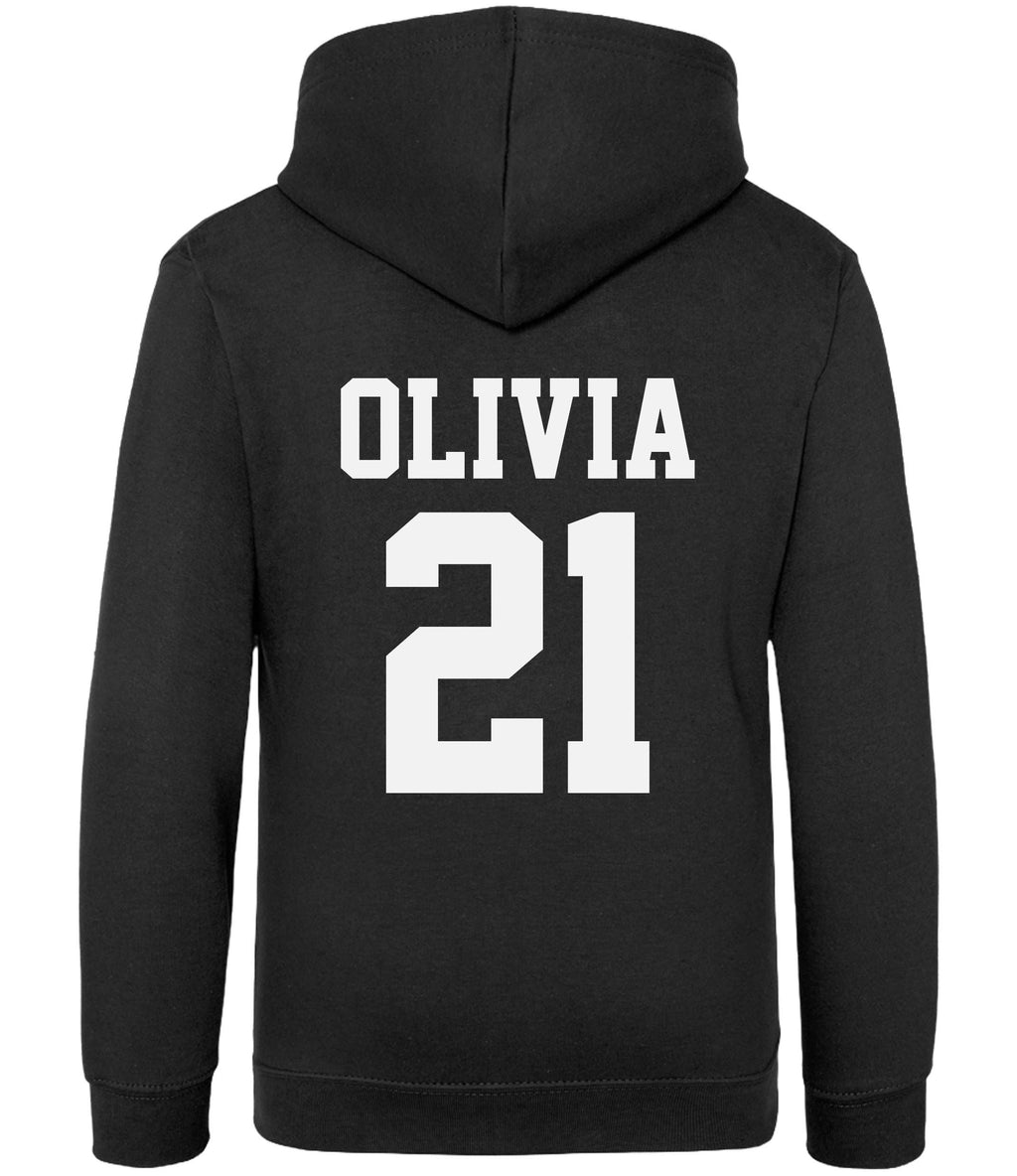 Personalised Football Hoodies (Kids & Adults Sizes) Custom Name and Number Team Club Sports Kit