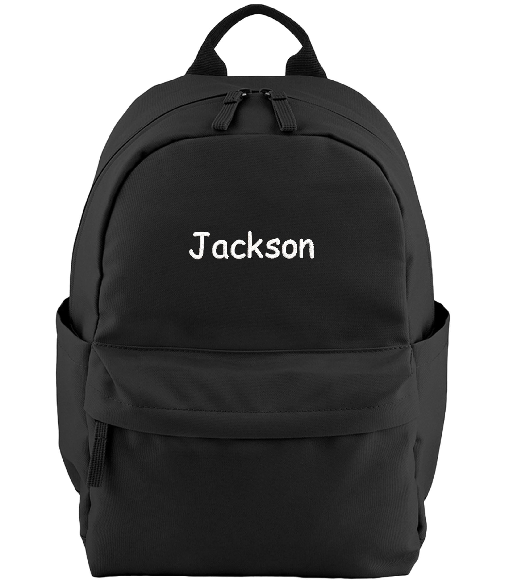 Embroidered Kids Personalised Name Small Backpack Custom Text School Rucksack Nursery Bag