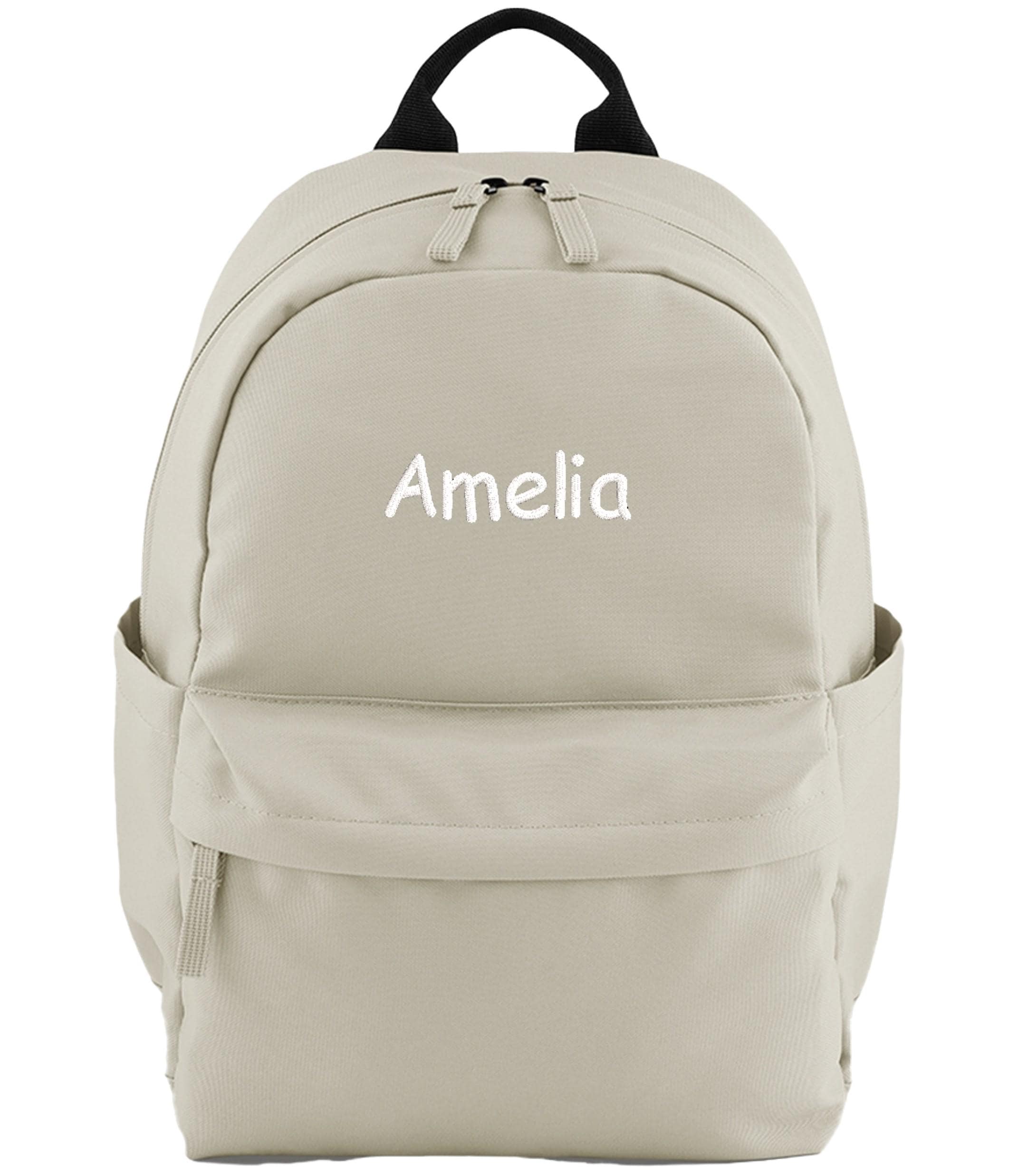 Embroidered Kids Personalised Name Small Backpack Custom Text School Rucksack Nursery Bag