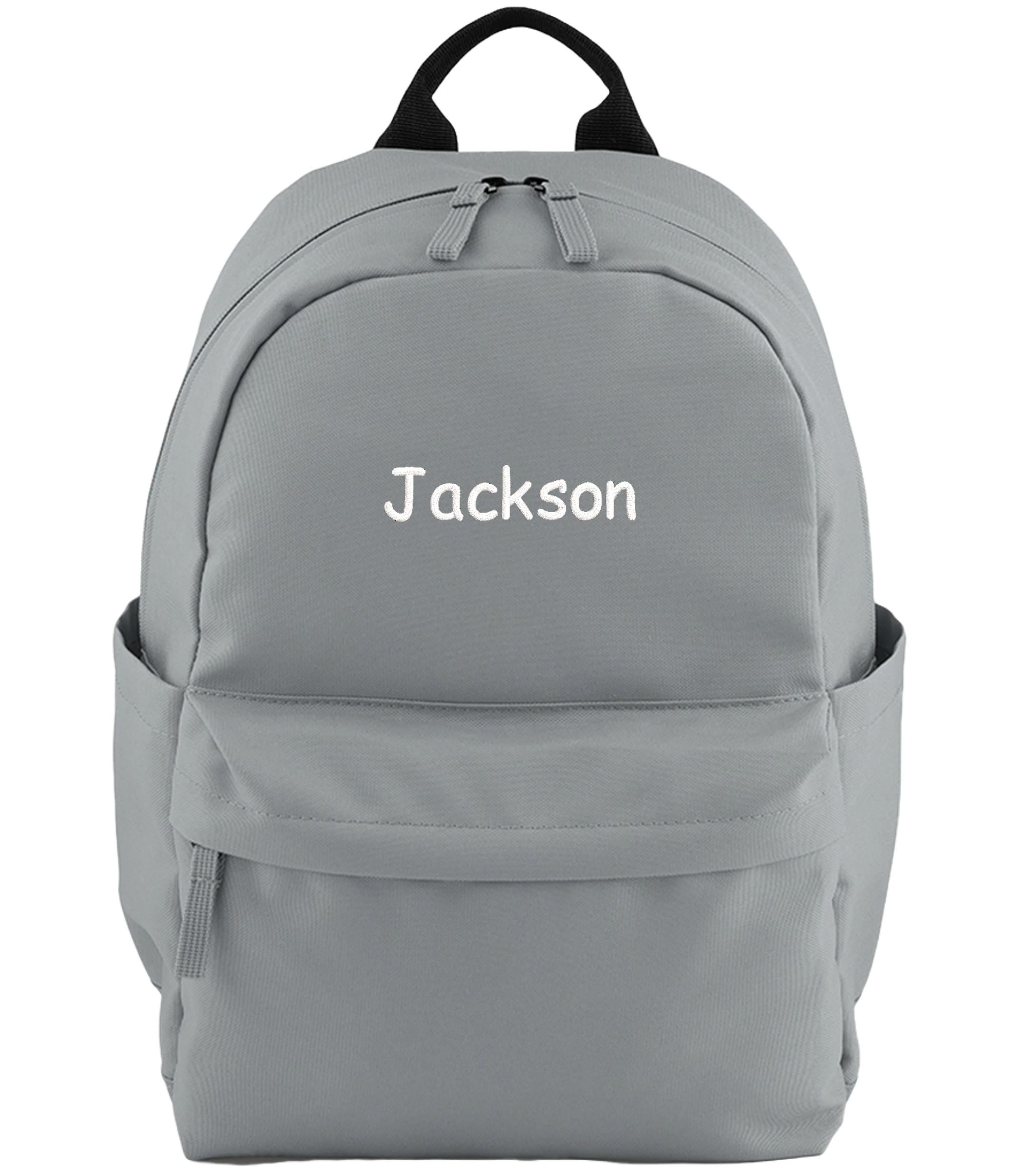 Embroidered Kids Personalised Name Small Backpack Custom Text School Rucksack Nursery Bag