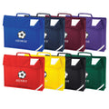 Embroidered Football Kids Personalised Name Book Bag Boys Girls Custom School Bag