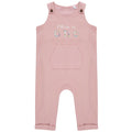 Embroidered Girls Personalised Name Is One Floral Organic Cotton Dungarees Baby & Toddler Pink 1st Birthday Party Outfit Gift