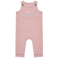 Embroidered Girls Personalised Name Is One Floral Organic Cotton Dungarees Baby & Toddler Pink 1st Birthday Party Outfit Gift