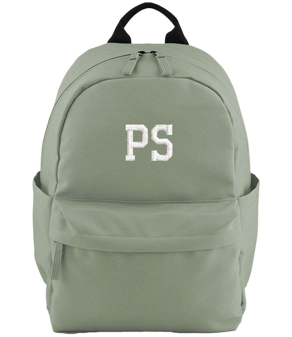 Embroidered Kids Personalised Initials Small Backpack Custom Name Text School Rucksack Nursery Bag