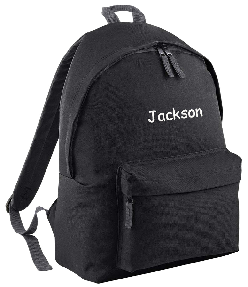 Embroidered Kids Personalised Name Junior Backpack Girls Boys Custom School Rucksack Nursery Bag