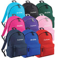Embroidered Kids Personalised Name Junior Backpack Girls Boys Custom School Rucksack Nursery Bag