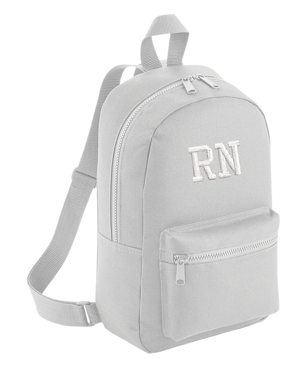 Embroidered Kids Personalised Initials Mini Backpack Custom Name Text School Rucksack Nursery Bag