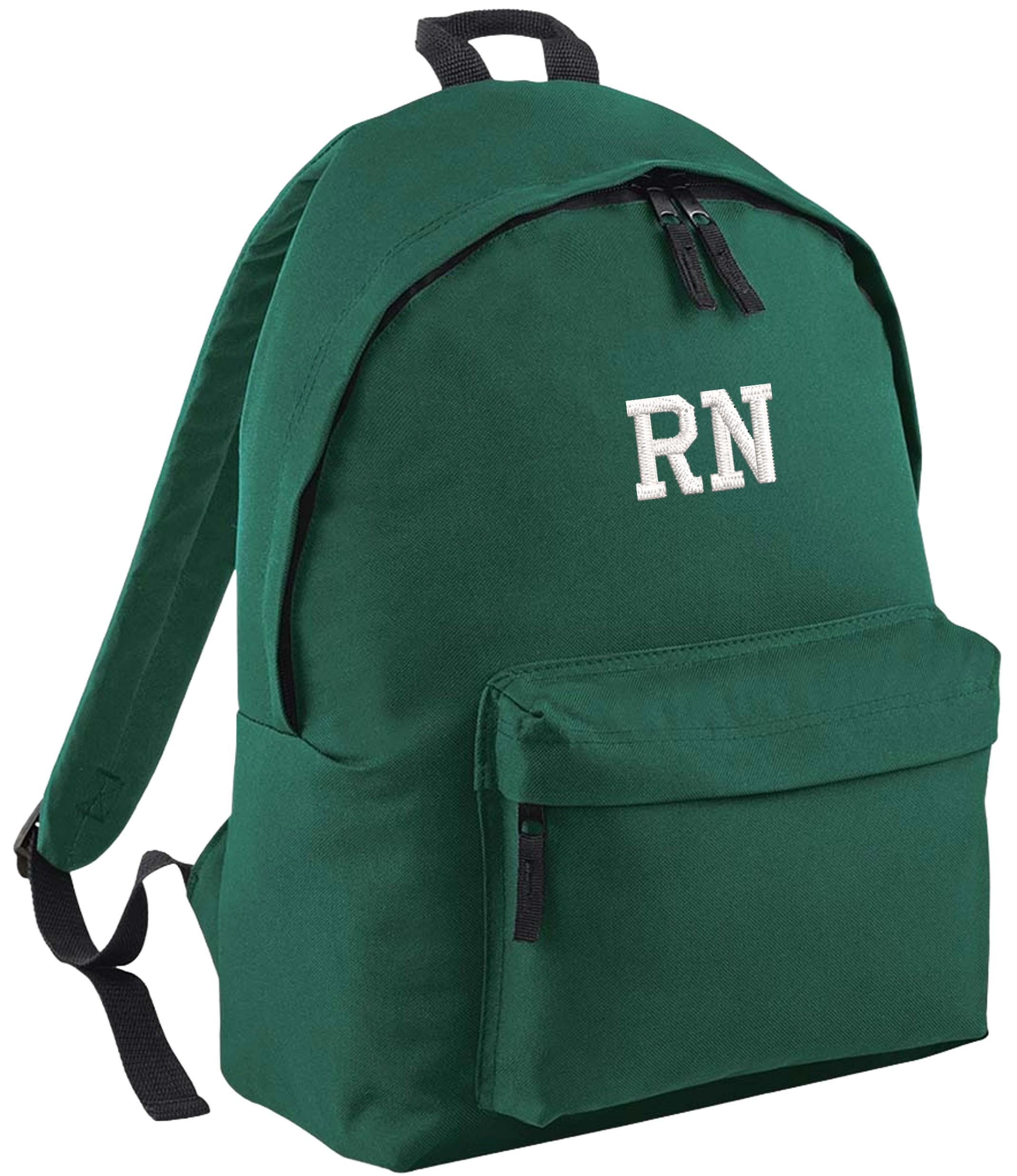 Embroidered Kids Personalised Initials Junior Backpack Girls Boys Custom Name Text School Rucksack Nursery Bag