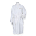 Embroidered Personalised Name Terry Towelling Robe Custom Text Initials Monogram Unisex Spa Dressing Gown