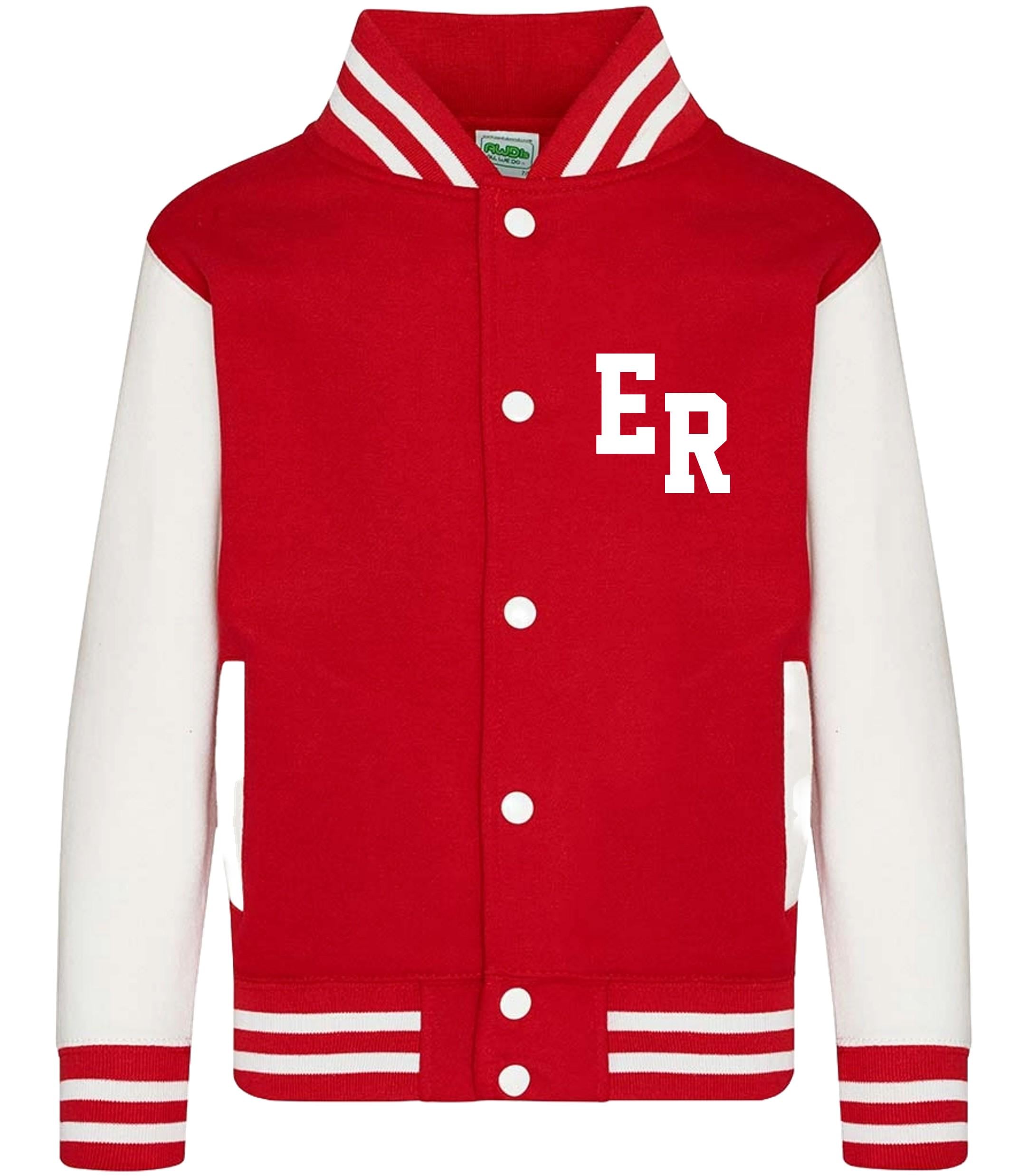 Personalised Initials Adults Varsity Jacket Custom Name Letterman College Baseball