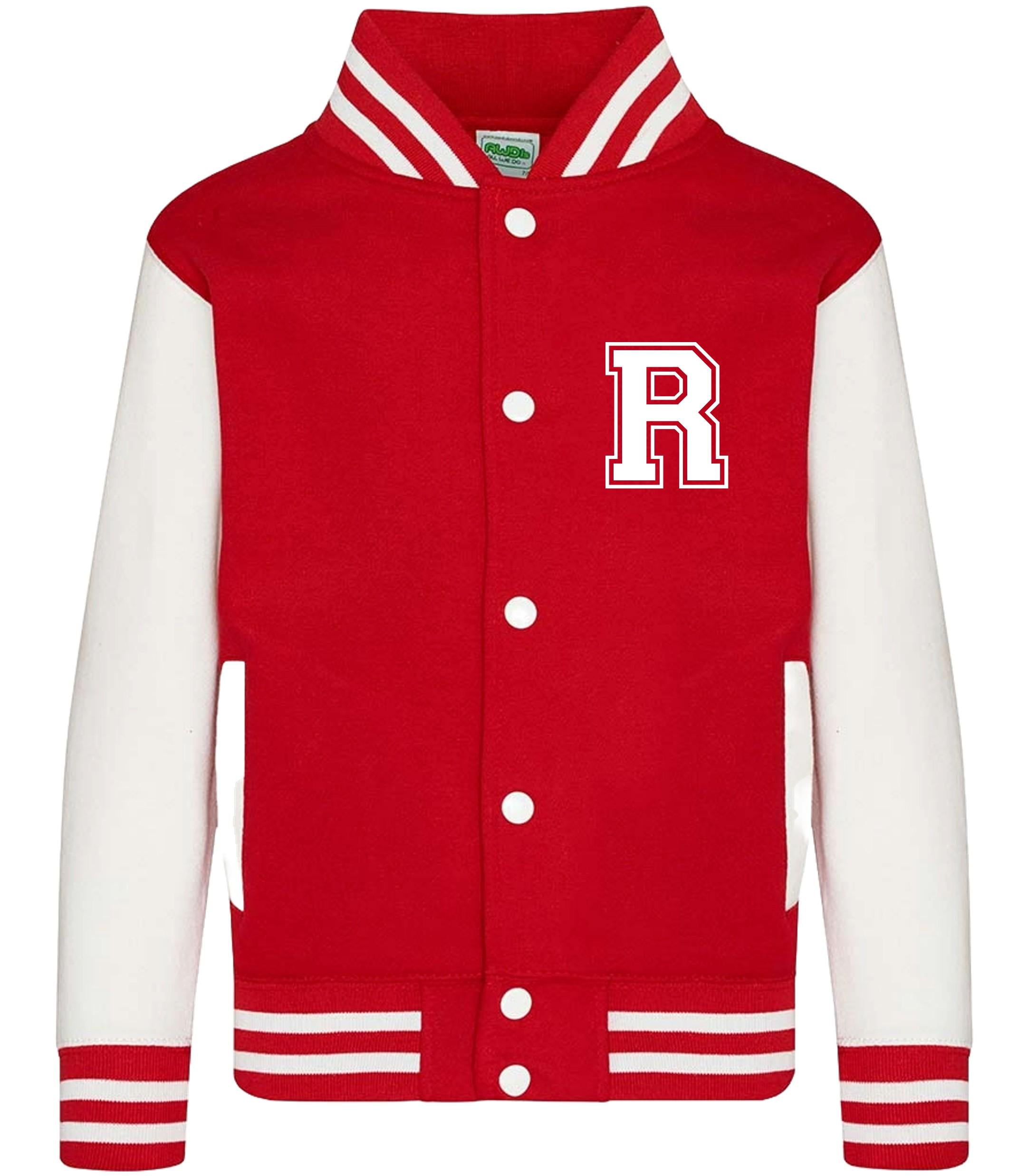 Personalised Initials Adults Varsity Jacket Custom Name Letterman College Baseball