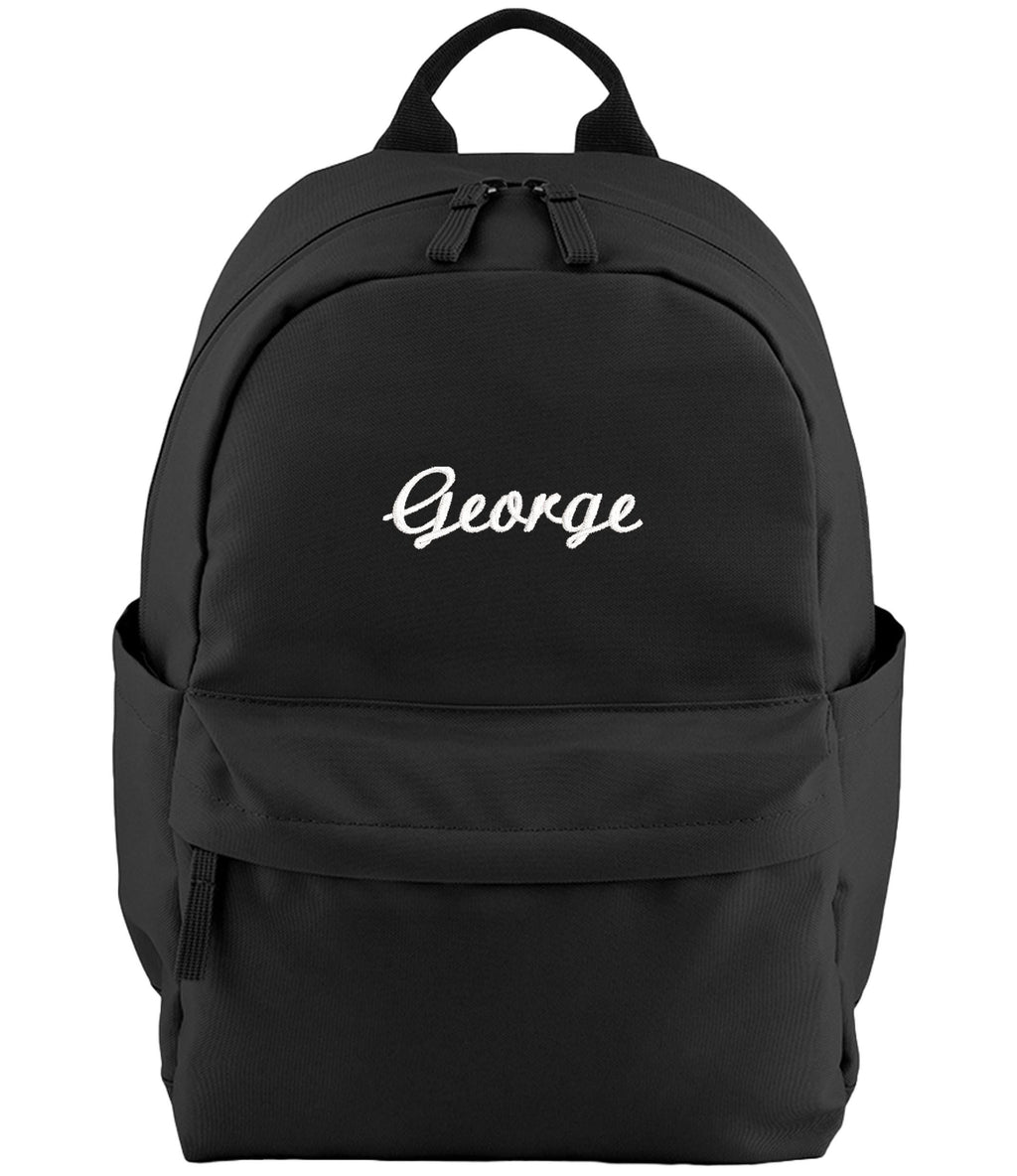 Embroidered Kids Personalised Name Small Backpack Custom Text School Rucksack Nursery Bag