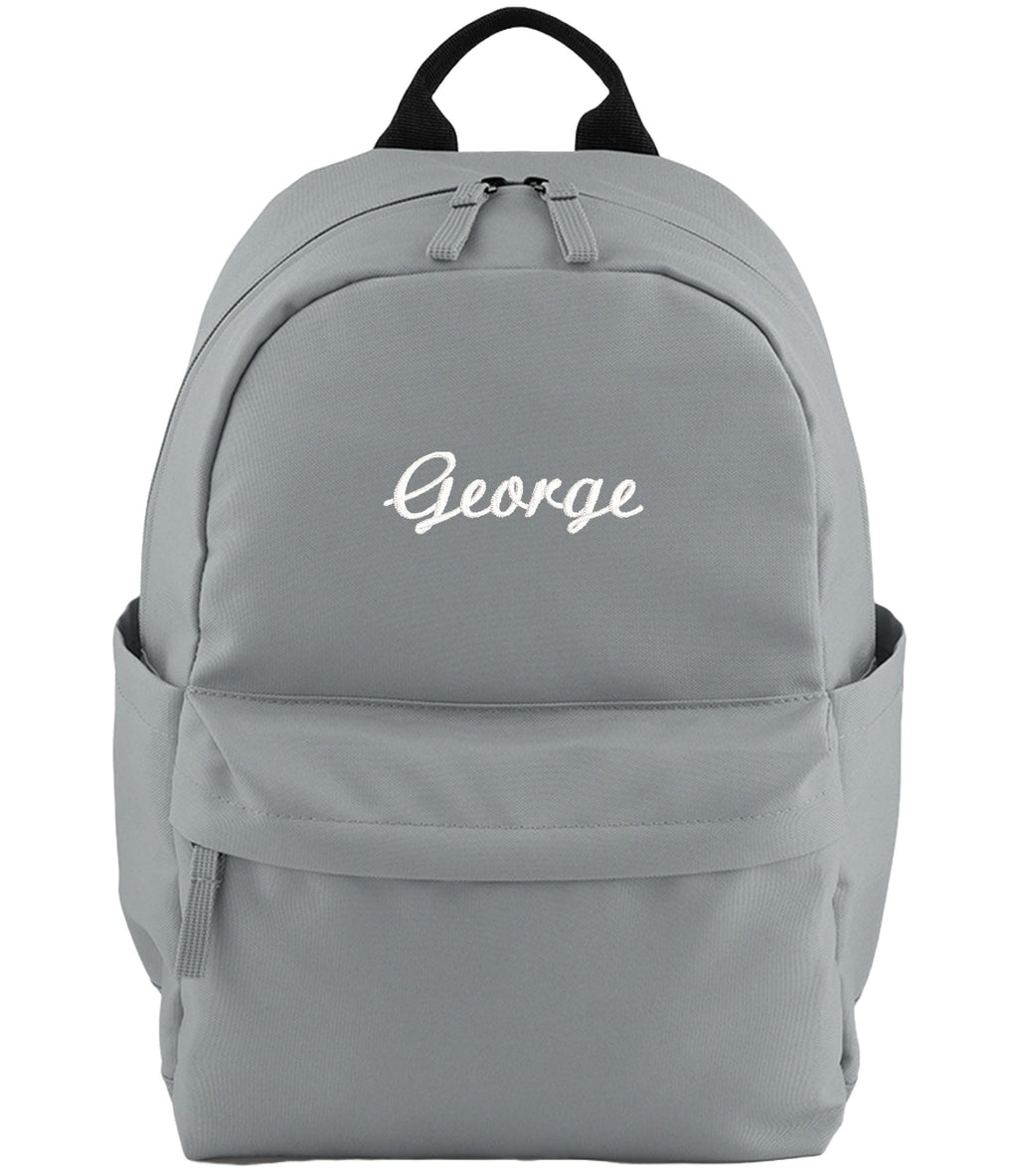 Embroidered Kids Personalised Name Small Backpack Custom Text School Rucksack Nursery Bag