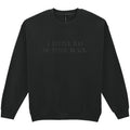 Embroidered A Little Ray Of Pitch Black Adults Unisex Sweatshirt Halloween Dark Gothic Humour Funny Jumper Gift