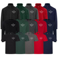 Embroidered Personalised Business Name Polo Sweatshirt Fleece Custom Text Company Workwear
