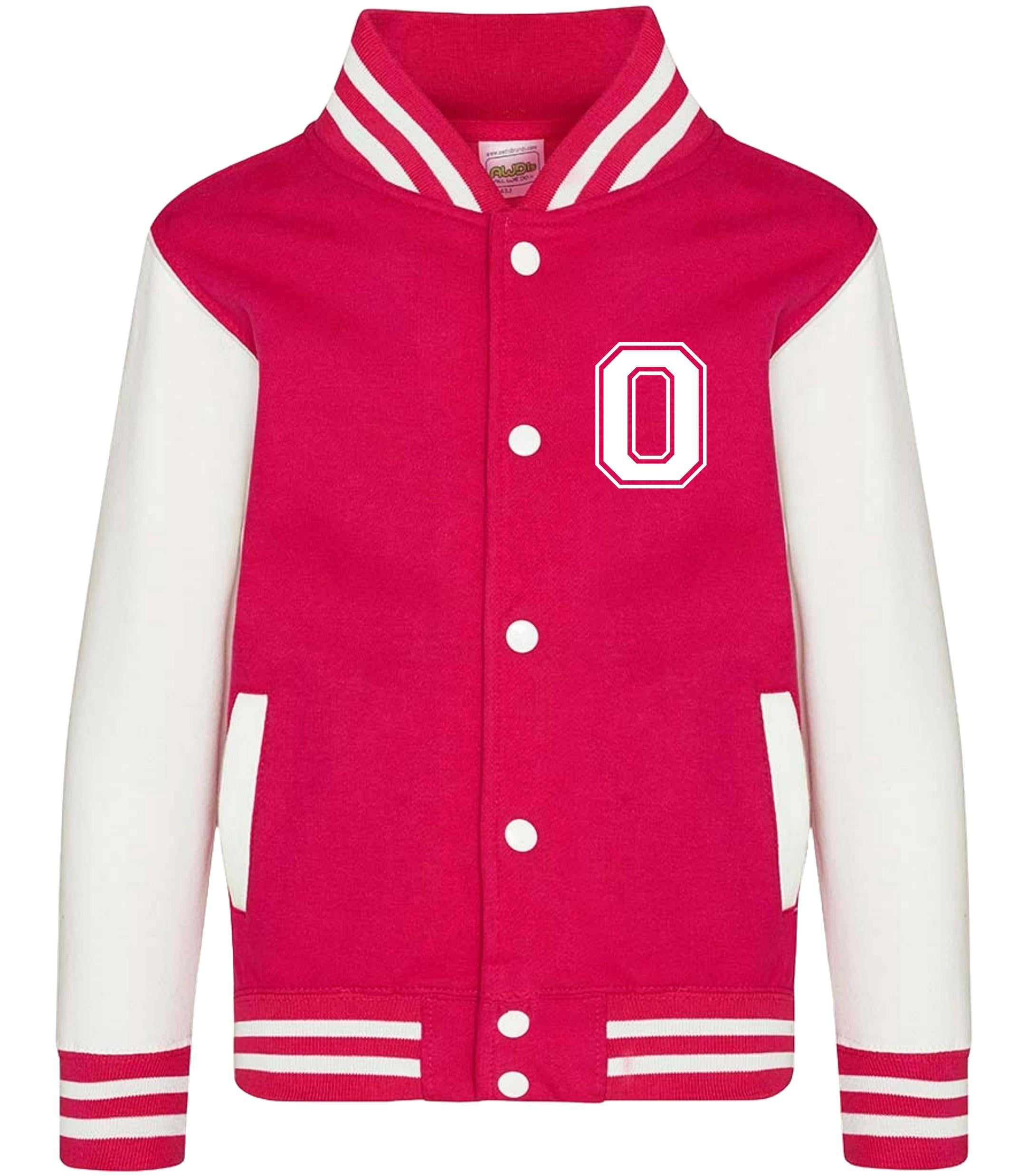 Personalised Initials Adults Varsity Jacket Custom Name Letterman College Baseball