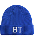 Embroidered Personalised Initials Kids Beanie Childrens Custom Monogram Knitted Winter Hat