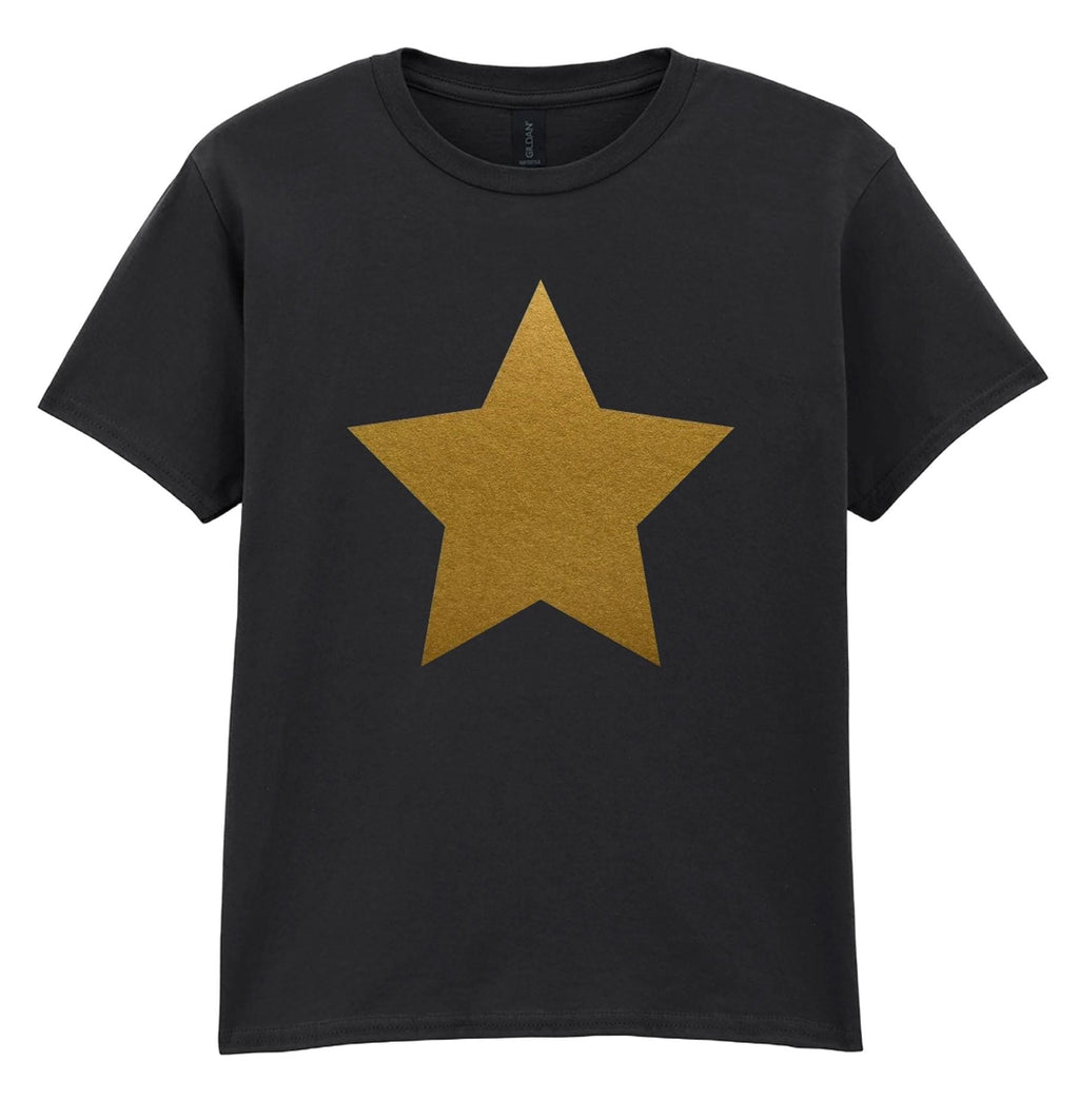 GOLD STAR Kids T-Shirt Christmas School Nativity Play Costume