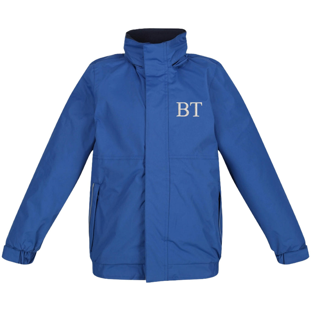 Embroidered Kids Regatta Dover Jacket Personalised Initials Childrens Custom Name Text School Coat