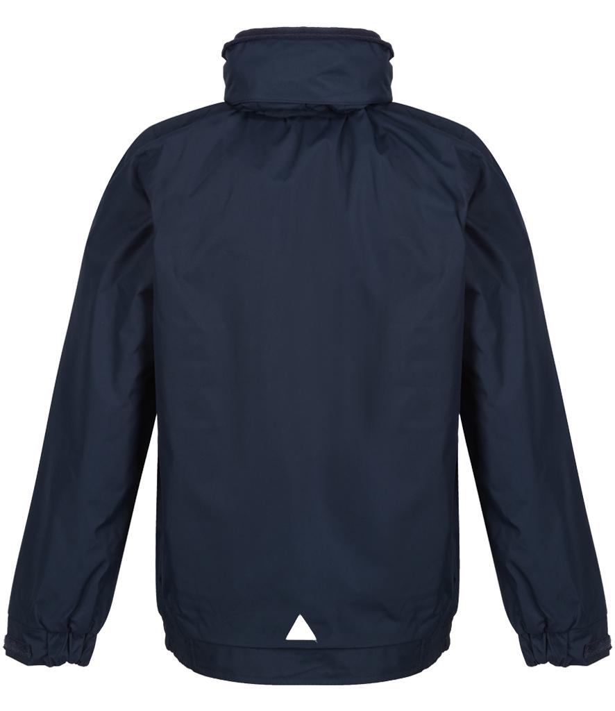 Embroidered Kids Regatta Dover Jacket Personalised Football Name Childrens Custom Text School Coat