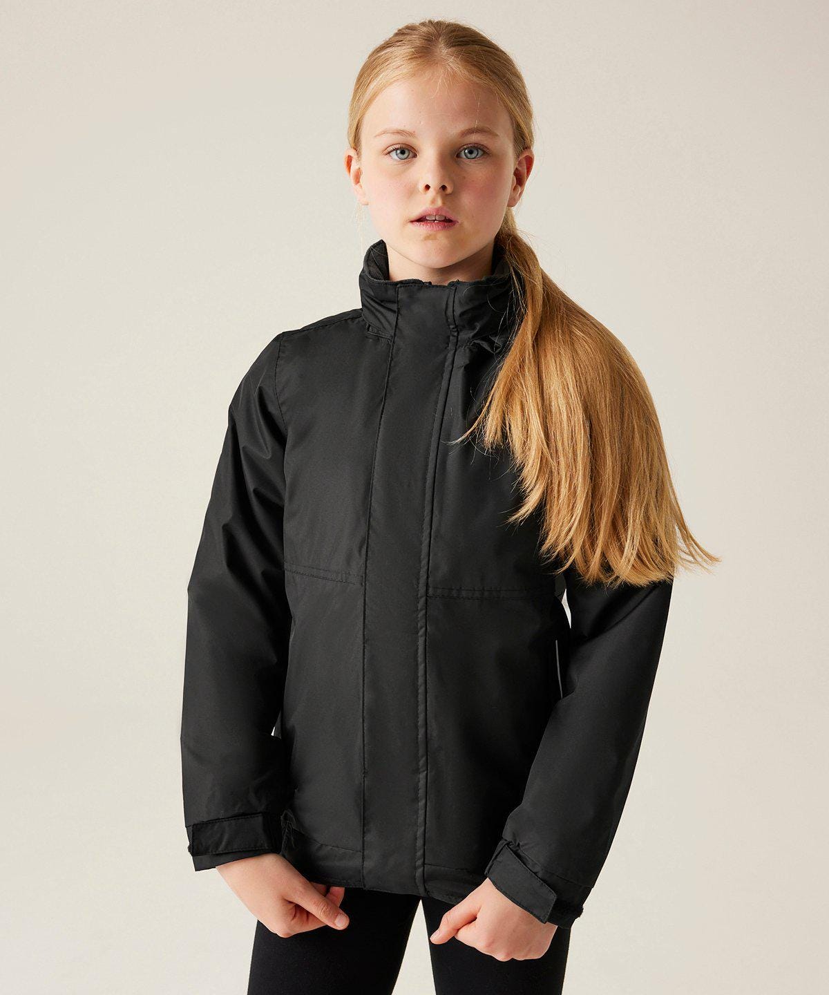 Embroidered Kids Regatta Dover Jacket Personalised Football Name Childrens Custom Text School Coat