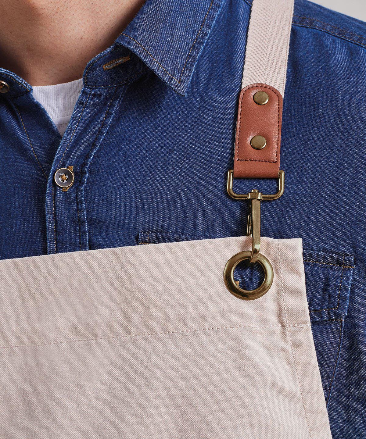 Embroidered Personalised Text Apron Custom Name Business Kitchen Baking Gift