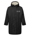 Personalised Sherpa Fleece Waterproof Dry Changing Robe (Kids & Adults Sizes) Custom Football Club Team Initials