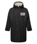Personalised Sherpa Fleece Waterproof Dry Changing Robe (Kids & Adults Sizes) Custom Football Club Team Initials