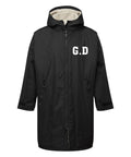 Personalised Sherpa Fleece Waterproof Dry Changing Robe (Kids & Adults Sizes) Custom Football Club Team Initials