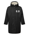 Personalised Sherpa Fleece Waterproof Dry Changing Robe (Kids & Adults Sizes) Custom Football Club Team Initials