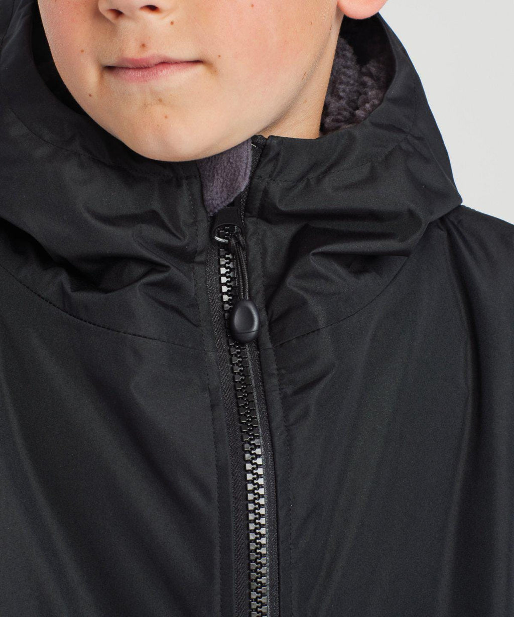 Personalised Sherpa Fleece Waterproof Dry Changing Robe (Kids & Adults Sizes) Custom Football Club Team Initials