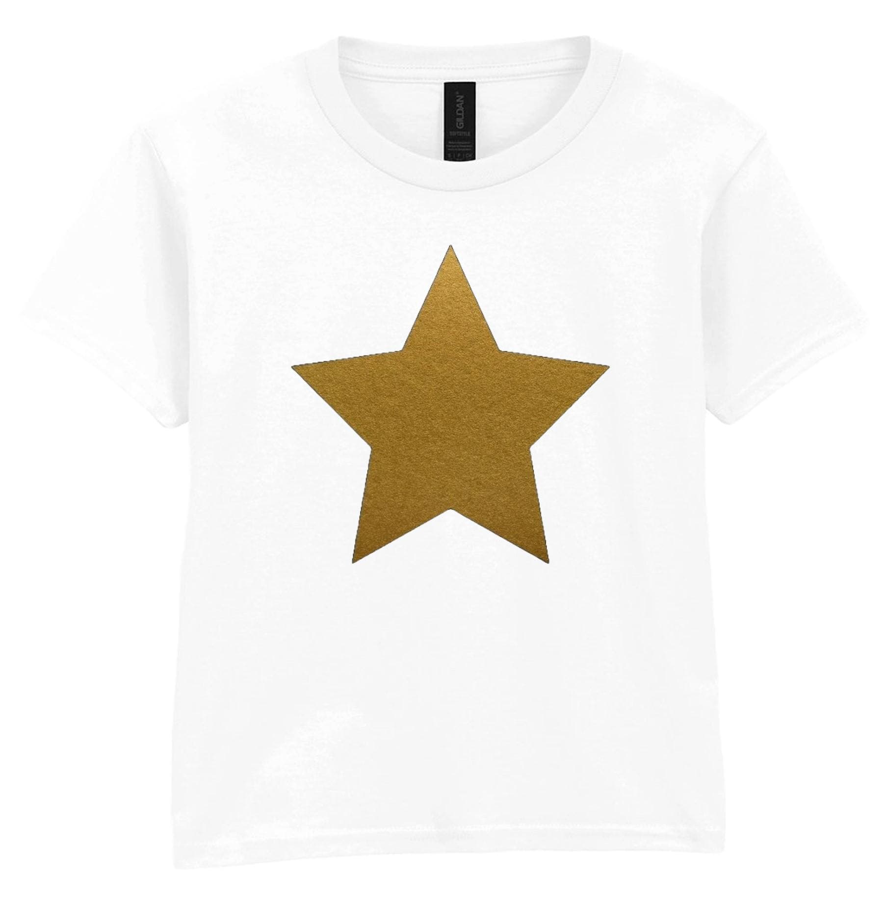 GOLD STAR Kids T-Shirt Christmas School Nativity Play Costume