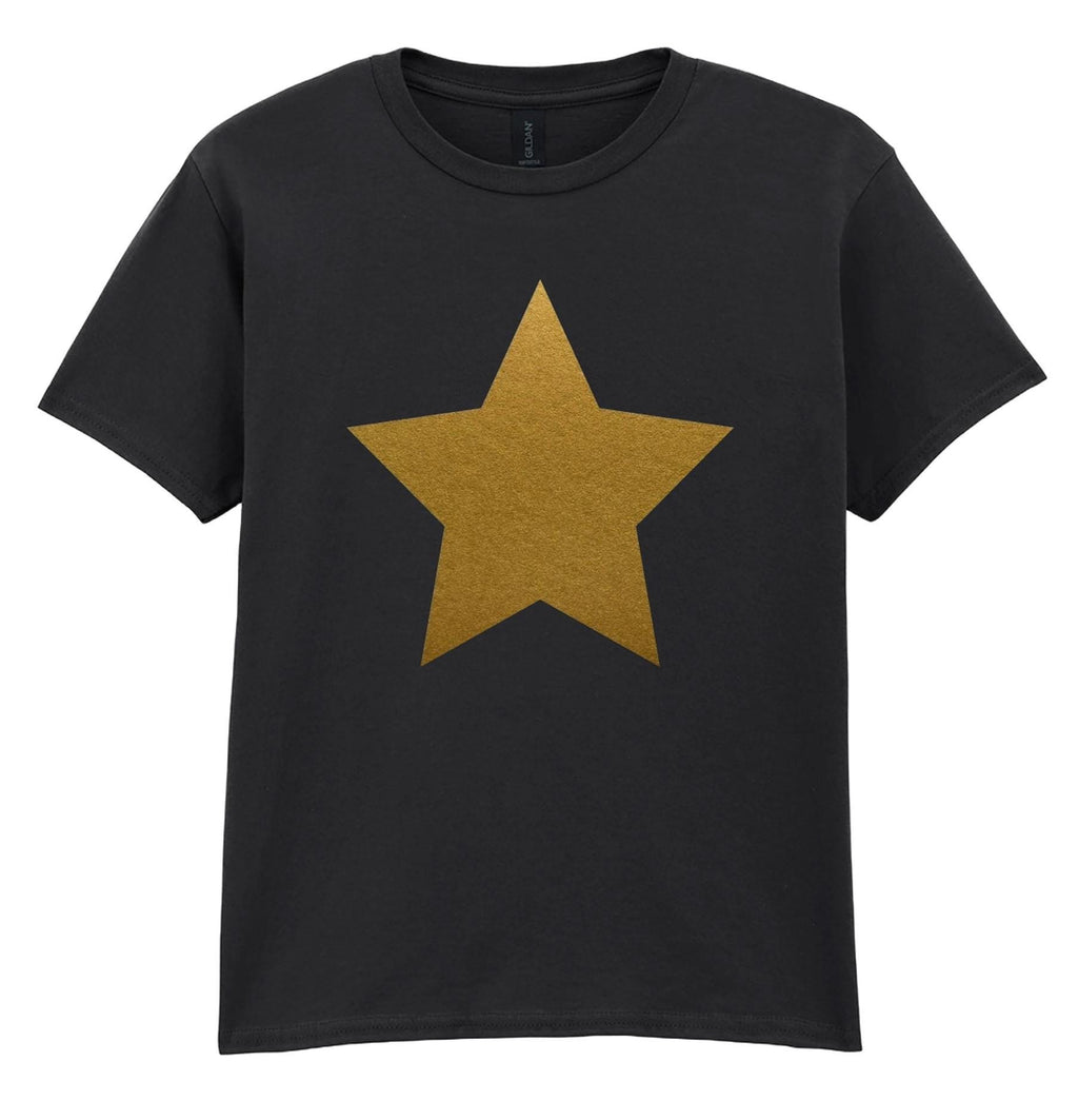GOLD STAR Kids T-Shirt Christmas School Nativity Play Costume