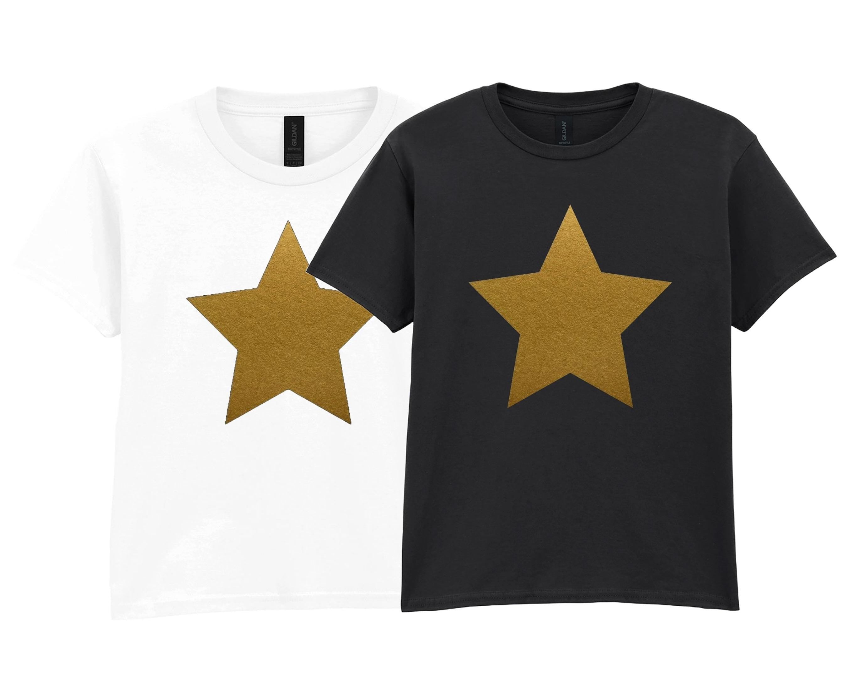 GOLD STAR Kids T-Shirt Christmas School Nativity Play Costume