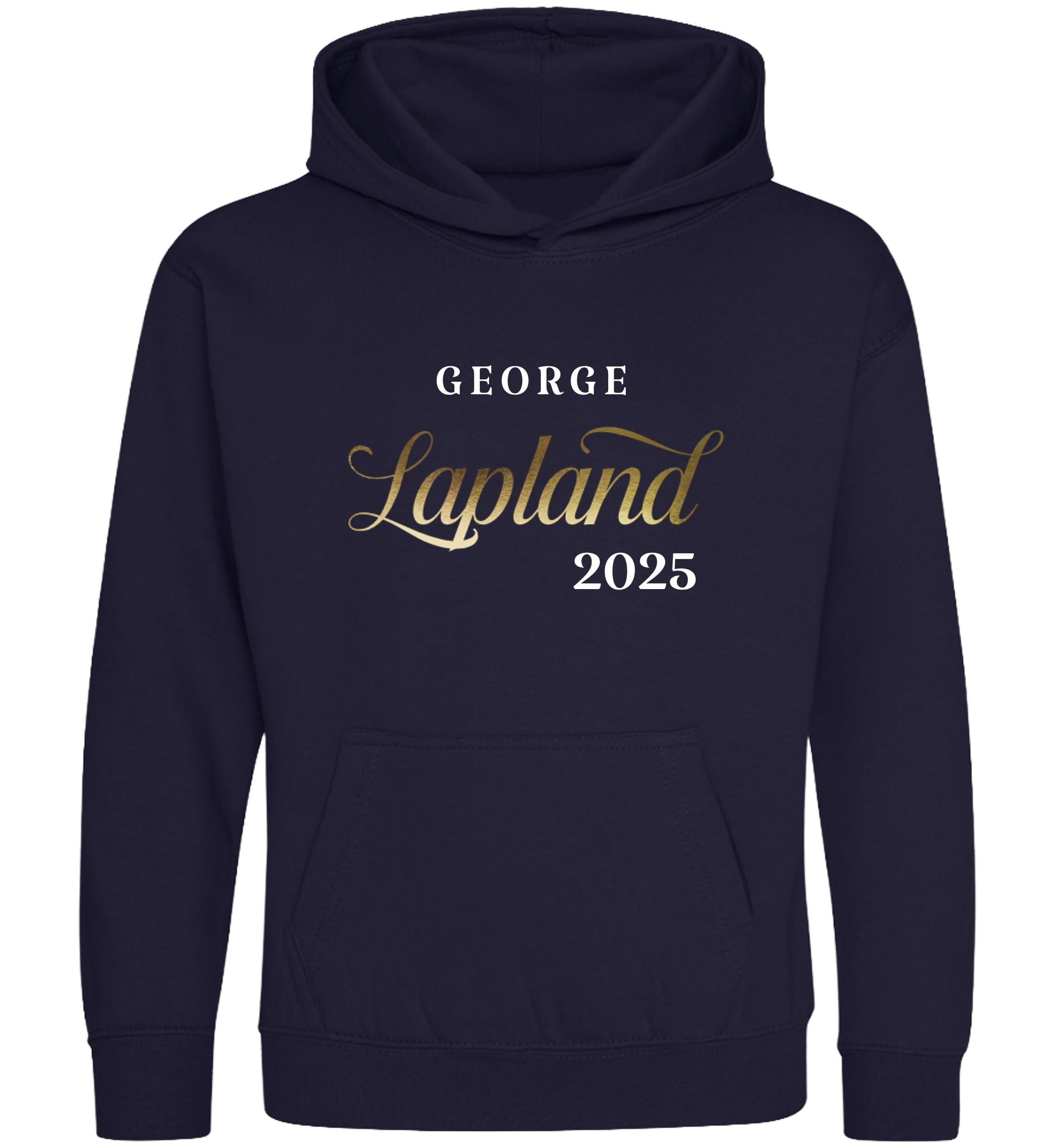 Personalised Lapland Hoodies 2025 (Toddler, Kids, Adults Sizes) Custom Name Matching Family Santa Holiday