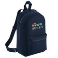 Embroidered Kids Train Personalised Name Mini Backpack Boys Custom School Rucksack Nursery Bag