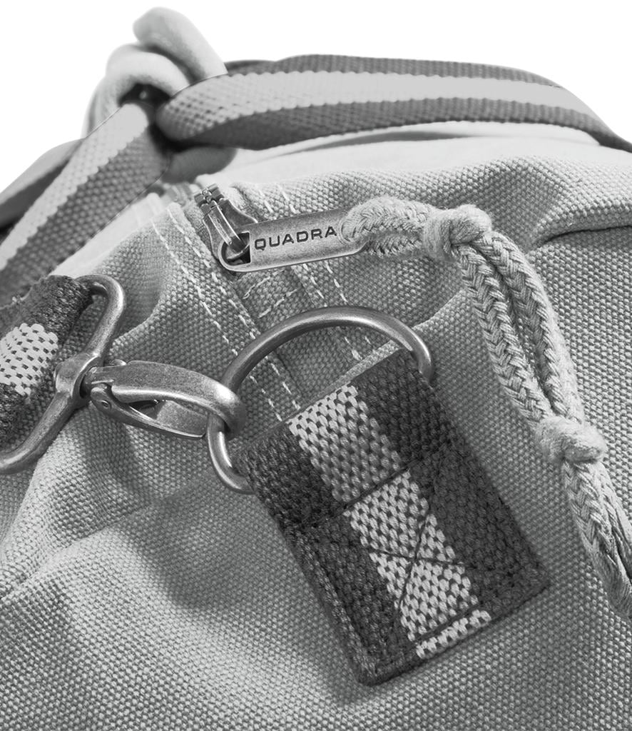Embroidered Personalised Initials Monogram Vintage Canvas Holdall Weekend Overnighter Bag