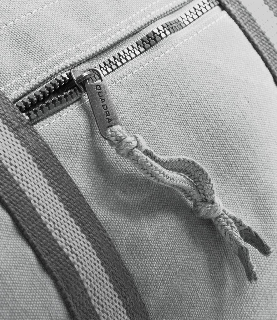 Embroidered Personalised Initials Monogram Vintage Canvas Holdall Weekend Overnighter Bag
