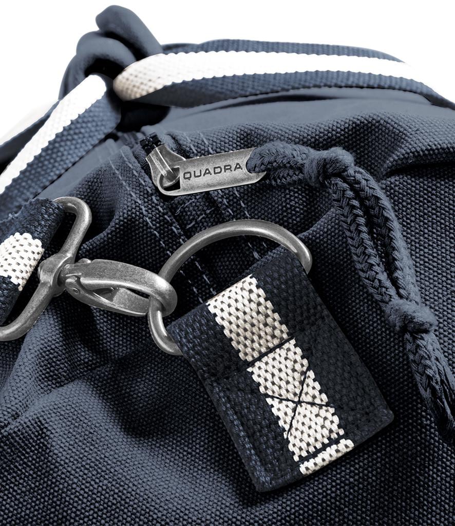 Embroidered Personalised Initials Monogram Vintage Canvas Holdall Weekend Overnighter Bag