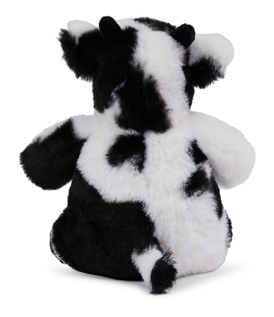 Personalised A Cuddle From Heaven Keepsake Memory Gift Black & White Cow Plush Teddy Bear Cuddly Toy