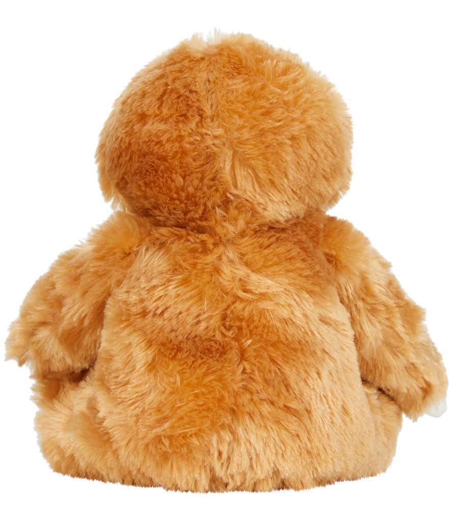 Personalised Hold Me Close Keepsake Gift Brown Sloth Plush Teddy Bear Cuddly Toy