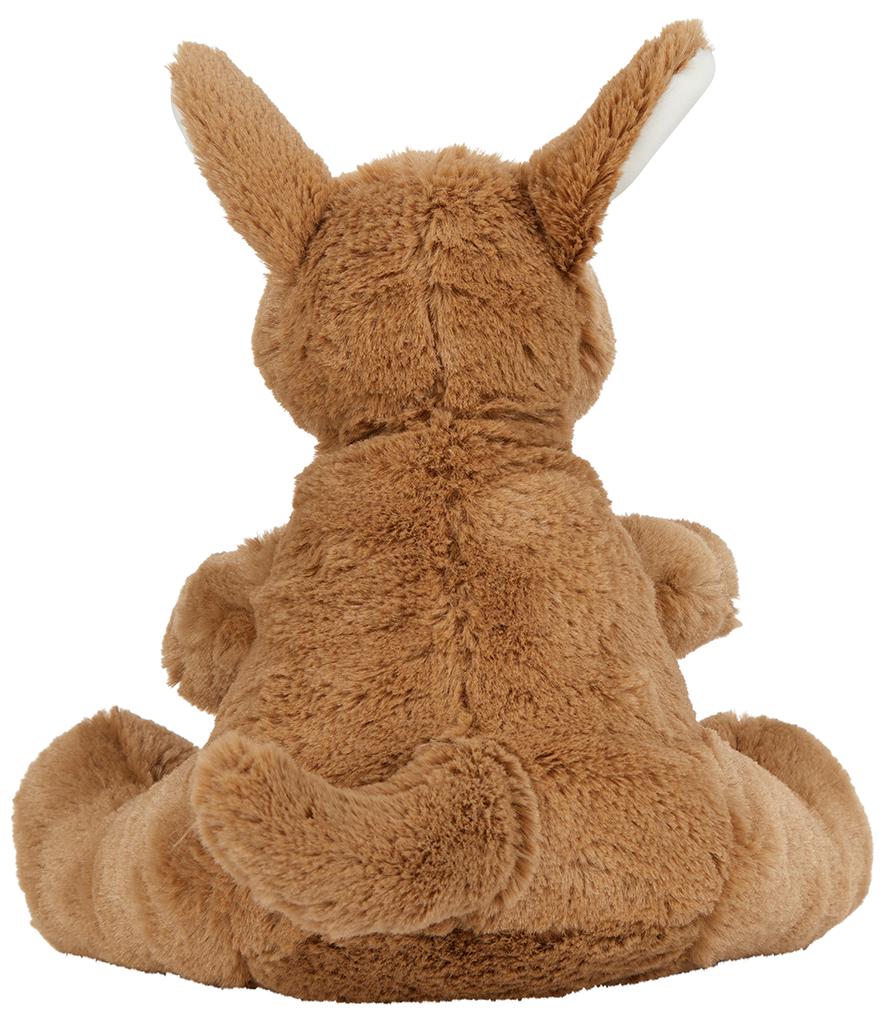 Personalised Name Brown Kangaroo Plush Cuddly Toy